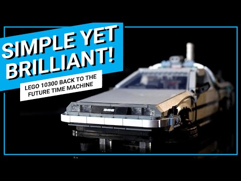 LEGO Icons Atgal į ateitį: laiko mašina (10300) video
