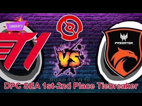 T1 vs TNC | Sea Upper Division - 1st-2nd Place Tiebreaker - DPC 2021 Dota 2 !!