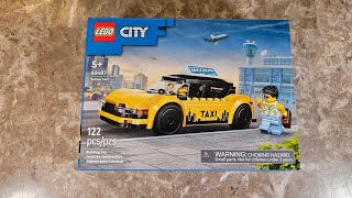 Lego 60487 City Yellow Taxi Unboxing and Review