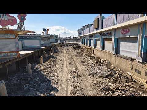 North Wildwood Boardwalk Reconstruction UNDERWAY!