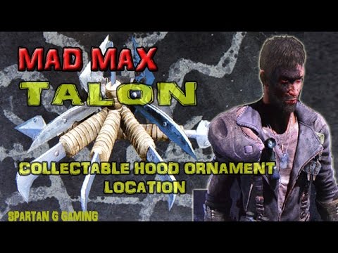 Mad Max - How to get the collectable hood ornament (TALON) Location Revealed