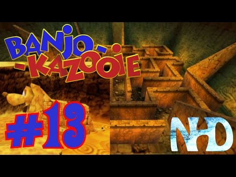 Let's Play  Banjo-Kazooie (pt13) Gobi's Valley (Sphinx and Pyramid chamber)