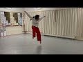 Solo improvisation chorégraphique 