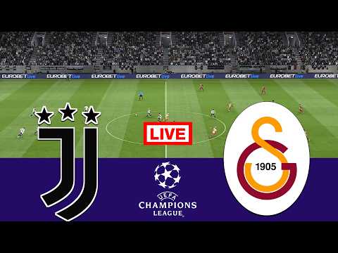 🔴 In Diretta : Juventus vs Galatasaray | Champions League 2025/26 | Streaming completo della partita