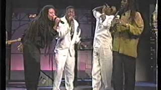 Dennis Brown, Maxi Priest, Shinehead & Little Lenny on Letterman 1991
