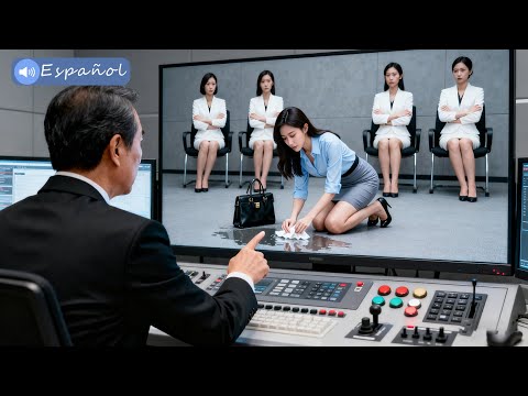 El presidente vio las cámaras: solo la chica pobre recogió el objeto y fue contratada al instante！