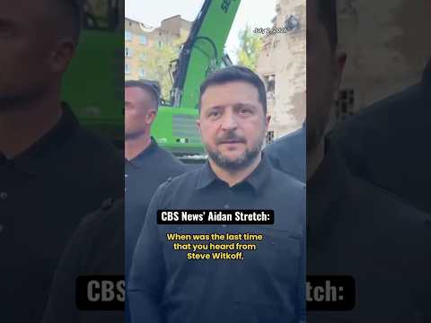 Zelenskyy urges Witkoff, Kushner to visit Ukraine to see what's needed #shorts