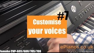 Clavinova Clinic #7 | How to customise voices on Yamaha CVP digital pianos