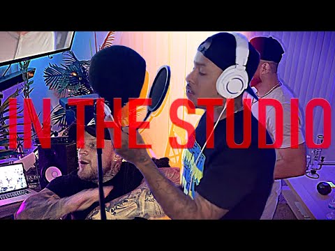 SPYBOII AND BIG BUZZO IN THE STUDIO | STRENGTH CARTEL MUSIC | RECORDING IN A HOME STUDIO