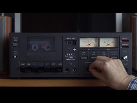 Vintage audio / cassette deck teac f-300
