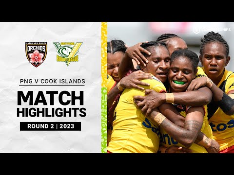 PNG Orchids v Cook Islands Moana | Match Highlights | Pacific Championships, 2023 | NRLW