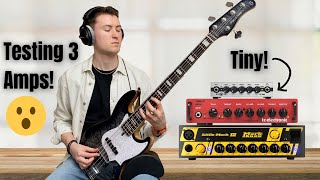 Video thumbnail for Comparing Bass Head Amps: Markbass vs TC Electronic vs Warwick by Adam R