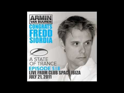 Armin van Buuren congrats Fredd Siordia in ASOT 518 Live from Club Space Ibiza
