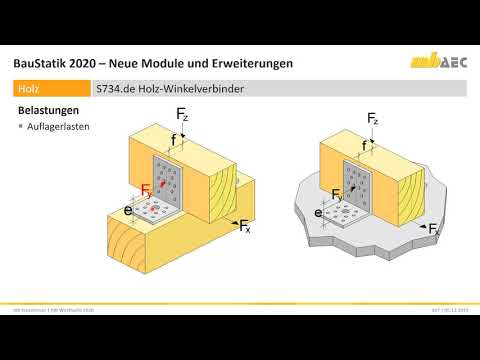 BauStatik 2020 - S734.de Holz-Winkelverbinder