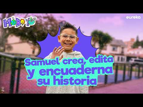 Después de crear muchas historias en sus cuadernos y libretas, Samuel vive en #ModoYo el proceso real de creación y publicación de una obra literaria desde la escritura y la ilustración hasta la edición y encuadernación.