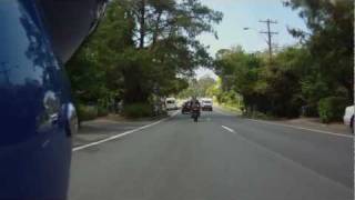 preview picture of video 'Riding from Kangaroo Valley, toward Berry'