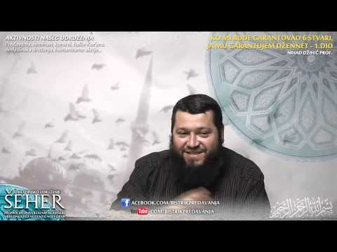 Ko mi bude garantovao 6 stvari, ja mu garantujem džennet - 1.dio - Nihad Džihić prof.