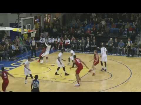 Raptors 905 Highlights: Leslie's Baseline Slam - March 8, 2017