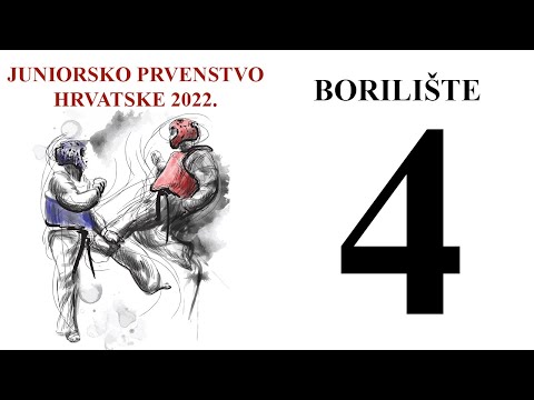 Juniorsko prvenstvo Hrvatske 2022 – BORILIŠTE 4