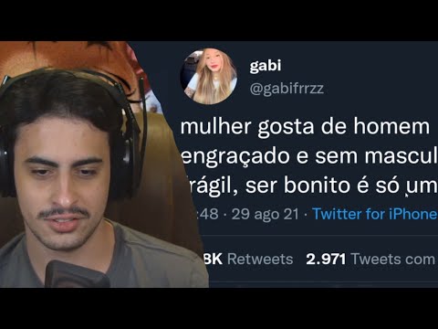 Orochinho reagindo a coisas que as mulheres só gostam na internet