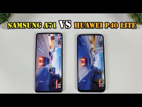 Huawei P40 Lite vs Samsung Galaxy A71 | Video test Display, SpeedTest, Camera Comparison