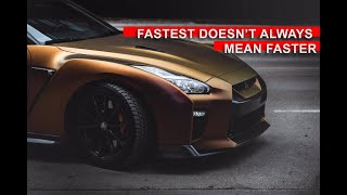 GTR Vs. Bicycle | Fastest doesn't always mean faster