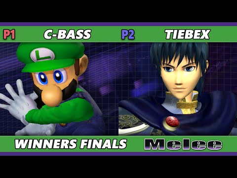 S@X 496 Winners Finals - tiebex (Marth) Vs. C-Bass (Luigi) Smash Melee - SSBM