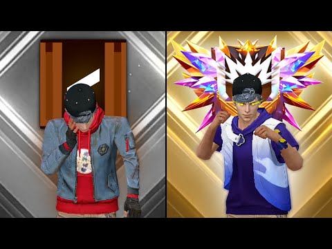 From Bronze to Challenger in Free Fire on a beginner account!