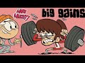 Loud House Lynn Loud Big Gains More Weight Lincoln And Leni Loud