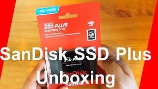 Video thumbnail for SanDisk SSD Plus 120GB unboxing by AL Tech