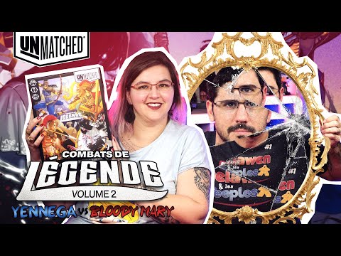 [Partie] UNMATCHED VOL2. - YENNENGA vs BLOODY MARY | 2 joueurs | IELLO | VOD Live