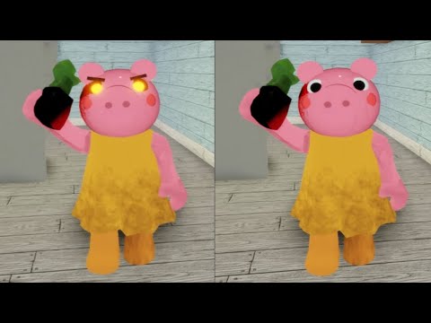 New Blood Piggy Infected vs Non Infected Jumpscare - Roblox Piggy RP