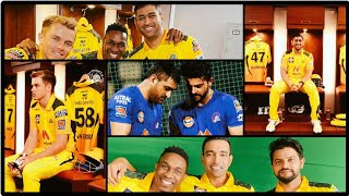 CSK team Latest pic | New Jersey | Dhoni Net practice