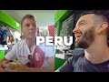 Eating in Surquillo's non-tourist market with Kurt Caz 🇵🇪