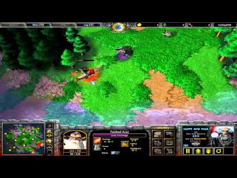 Romantic(HU) vs Alice(NE) - Game 1 - WarCraft 3 Frozen Throne - RN1355