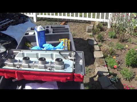 B18C1 valve cover gasket install