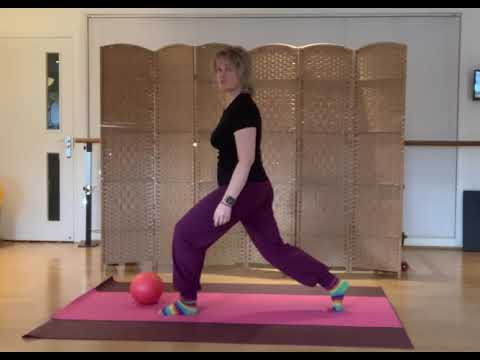 Pilates class with Overball (Intensity 1-2)