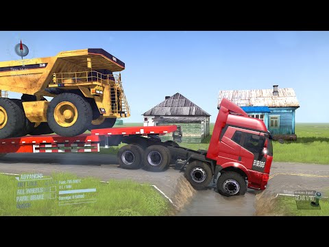 Spintires: Mudrunner Tractor Gameplay | Simulation Game | Game Daily15 #mudrunner #tractor  ep146