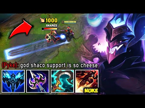 This is the Most BROKEN way to play Shaco Support