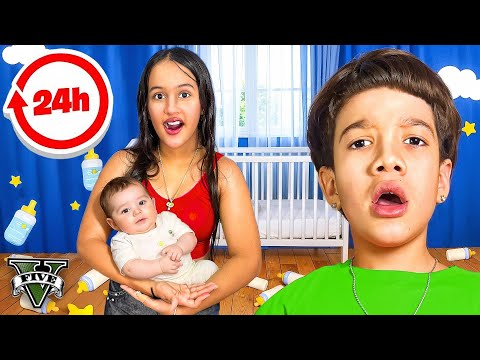 24 HOURS OF BEING PARENTS WITH ANGI AND KABRITA 😱