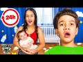 24 HOURS OF BEING PARENTS WITH ANGI AND KABRITA