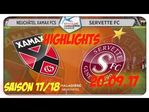 Fc Neuchatel Xamax vs Fc Servette - Genf (20.09.17)