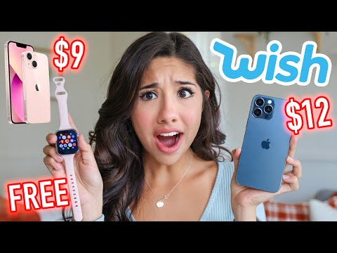 I Bought a FAKE iPhone 13 and Apple Watch From Wish!!!