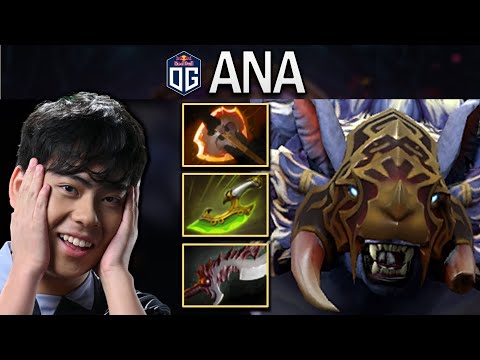 OG.ANA SMURF URSA WITH 21 KILLS - DOTA 2 7.29 GAMEPLAY