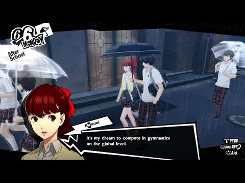 Persona 5 Royal - Joker flirting with Kasumi