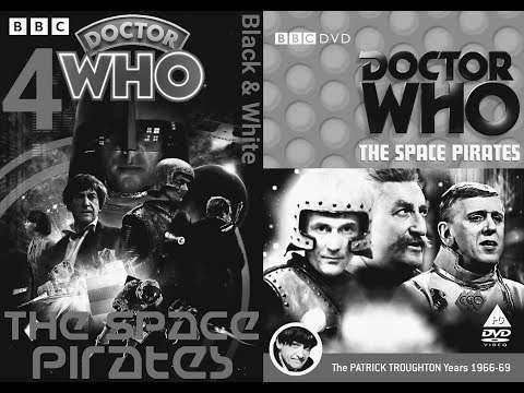 Doctor Who - Classic - Season 6 - The Space Pirates - Episode 4 - Part 1 - Animated - Black & White