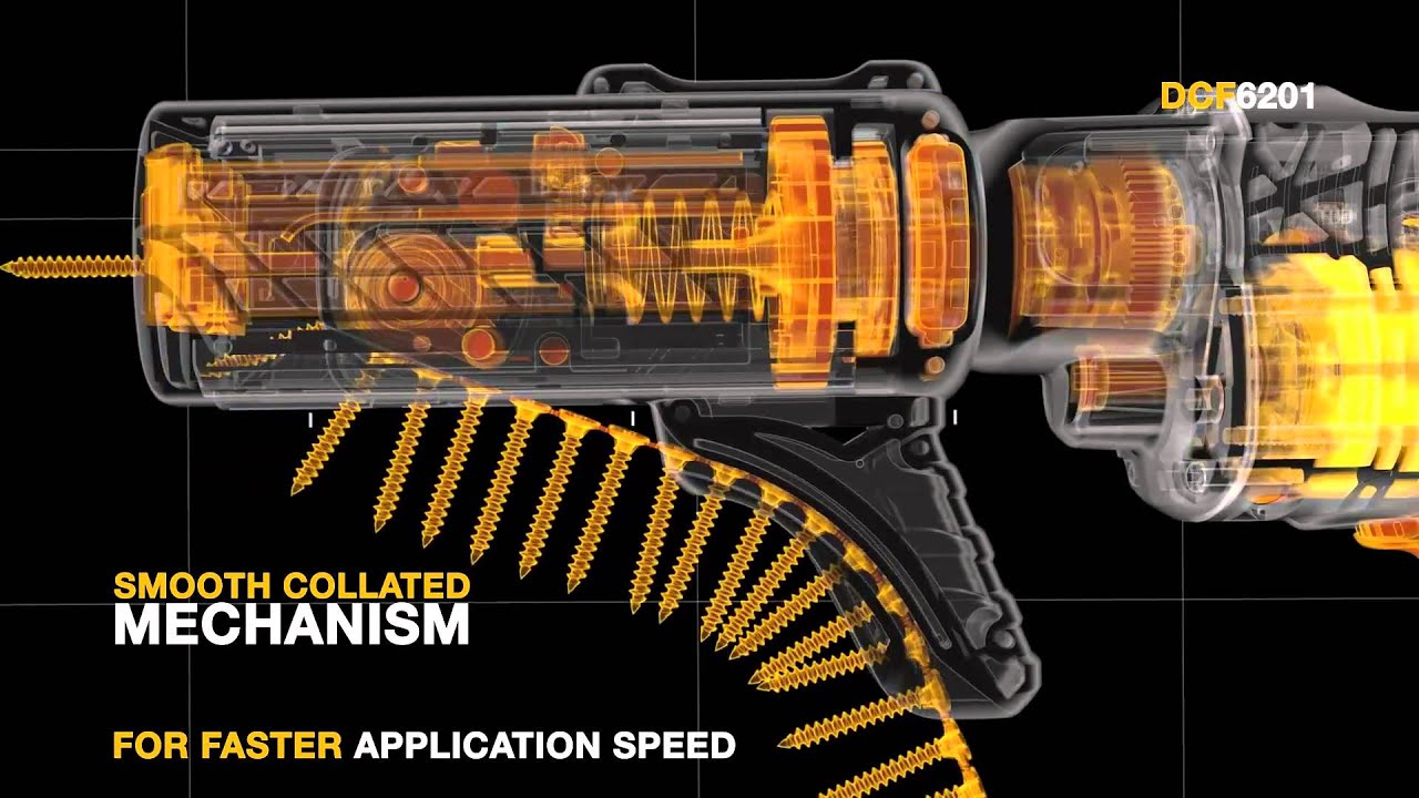 Máy vặn vít thạch cao dùng pin Dewalt DCF620N-KR