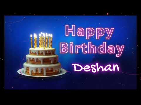 The Best Birthday Surprises for Deshan | Happy Birthday To Deshan | Special Birthday Song for Deshan