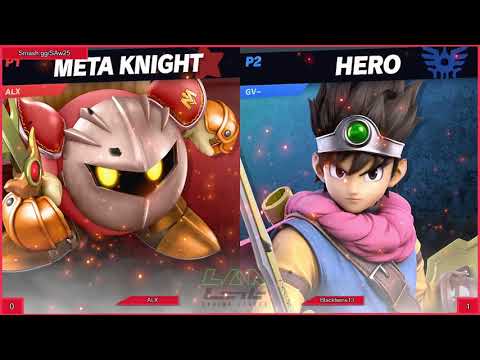 Smash Academy 25 WSF Bo3 ALX Meta Knight vs Blacktwins13 HeroMario