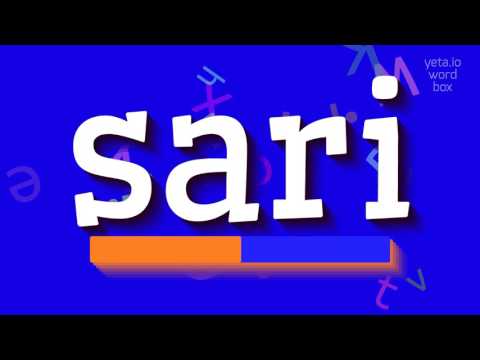 How to say "sari"! (High Quality Voices)